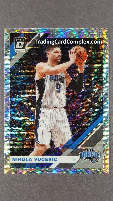 2019-20 Panini Donruss Optic - Silver Wave Prizm (Fanatics Exclusive) #35 Nikola Vucevic