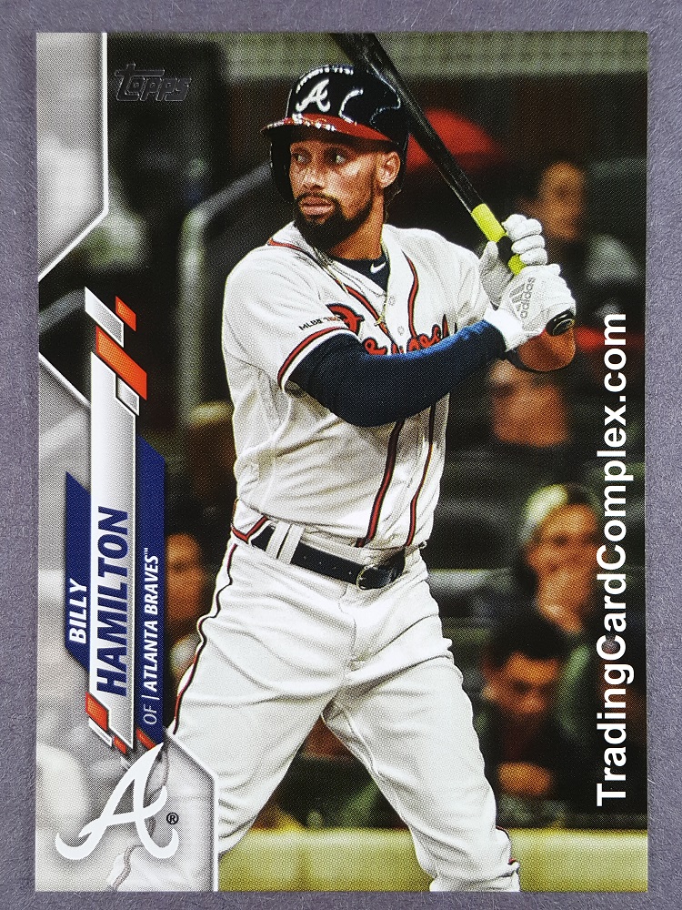 2020 Topps - Advanced Stats Back #312 Billy Hamilton (#'d 153/300)